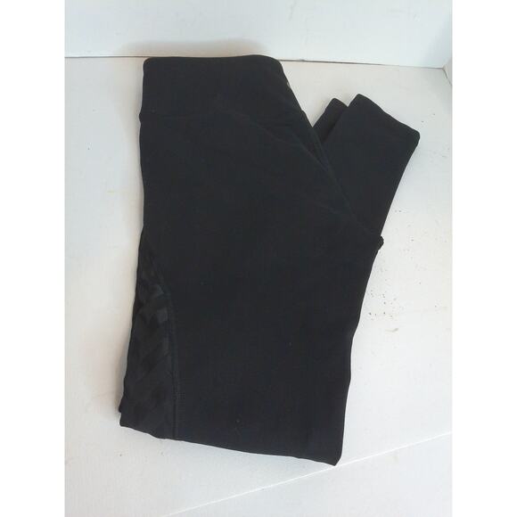 90 Degree By Reflex Tone On Tone Chevron Full Length Leggings Size Medium - Picture 4 of 6